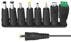 LogiLink Universal Netzteil mit USB-Port, 24 Watt, schwarz
