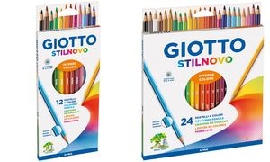 GIOTTO Buntstifte STILNOVO, sechseckig, 12er Kartonetui