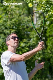 SCHILDKRÖT Speed Badminton Set, schwarz / grün