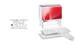 COLOP Textstempelautomat "D-I-Y Sets" Printer 40/2 Set