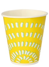 STARPAK Papp-Trinkbecher, 0,3 l, gelb, 100er