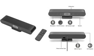 DIGITUS 4K All-In-One Video Bar Mini - Videokonferenz-System