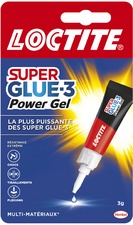 LOCTITE Colle instantanée SUPER GLUE-3 Power Gel