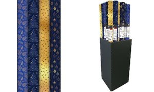 Clairefontaine Weihnachts-Geschenkpapier "Azurite"