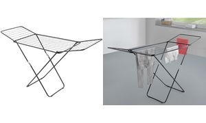 metaltex Flügel-Wäschetrockner Vulcano, schwarz