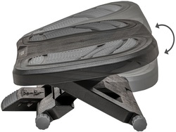 Hansa Fußstütze Footness "Comfort DUO", schwarz / grau