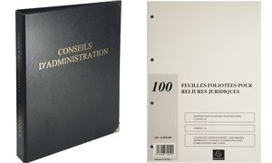 EXACOMPTA Reliure économique "Conseils d'Administration"