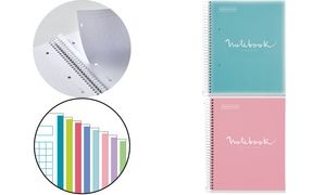 MIQUELRIUS Collegeblock "Notebook EMOTIONS", DIN A5, rosa