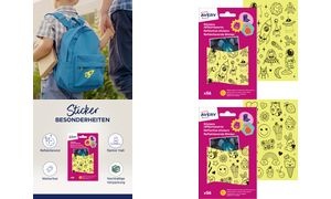 AVERY Reflektierende Sticker "Space", silber