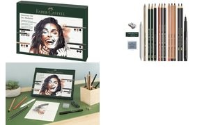 FABER-CASTELL Künstler-Set Discovery, 17-teilig