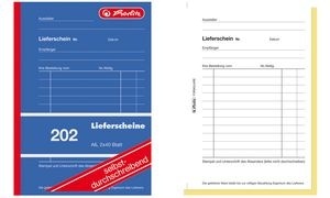 herlitz Formularbuch "Liefer-/Empfangsschein 204", DIN A5