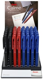 Pentel Druckkugelschreiber Calme, 0,35 mm, Thekendisplay
