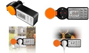 LogiLink Digitale Zeitschaltuhr Outdoor, IP44, 3.600 Watt