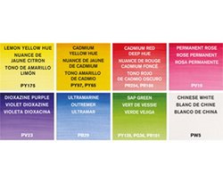 LEFRANC BOURGEOIS WINSOR & NEWTON Cotman Pocket Set Floral