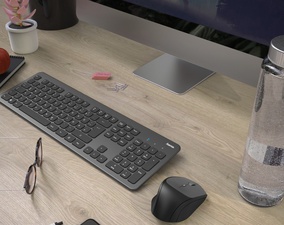 hama Clavier radio "KW-700", sans fil, anthracite/noir