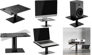 LogiLink Tisch-Beamer-Ständer, aus Stahl/Kunststoff, schwarz