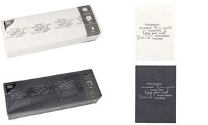 PAPSTAR Snack-Servietten "DAILY Collection", schwarz