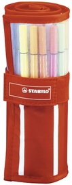 STABILO Fasermaler Pen 68, 30er Rollerset "Streifen"