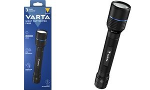 VARTA Premium-Taschenlampe "NIGHT CUTTER PRO F40R", schwarz
