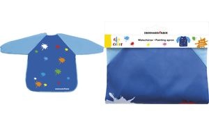 EBERHARD FABER Malschürze EFA Color, blau, auf Blister