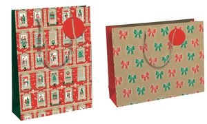 Clairefontaine Weihnachts-Geschenktüte "Esprit de Noël"