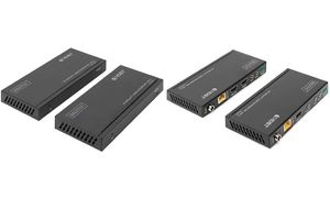 DIGITUS 4K HDBase HDMI Extender Set, 150 m, schwarz