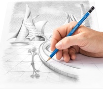 STAEDTLER Bleistift Mars Lumograph, Härtegrad: 2B