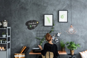 Securit Kreidetafel SILHOUETTE "Leaf"