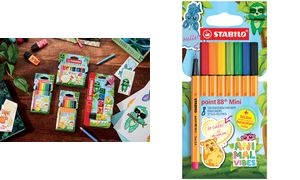 STABILO Fineliner point 88 Mini Animal Vibes, 8er Etui