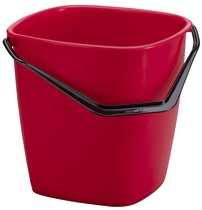 DURABLE Putzeimer BUCKET, 9,5 Liter, rechteckig, blau