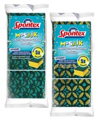 Spontex Mosaik-Schwamm, 3er Pack, sortiert