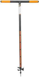 Bradas Erdlochbohrer, Durchmesser: 200 mm, anthrazit/orange