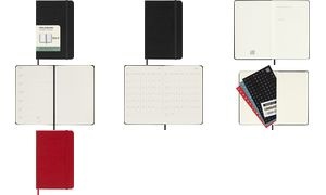MOLESKINE Taschenkalender 2026/2027, 18 Monate, P/A6,schwarz