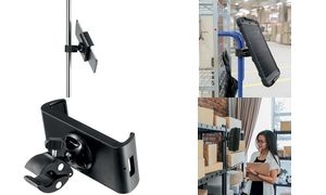 DURABLE Tablet-Halterung TOUGH CLAMP XL, schwarz