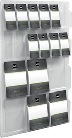 helit Wanddisplay "the clearly", 12x 1/3 DIN A4 + 6x DIN A4