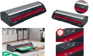 GBC Laminiergerät 480HS, bis DIN A3, schwarz/silber/rot