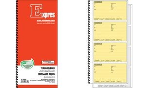 Expres Terugbelboek, zelfkopierend, 2 x 160 notities