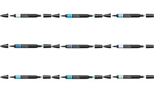 LEFRANC BOURGEOIS WINSOR & NEWTON Promarker, cyan