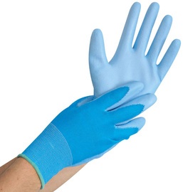 HYGOSTAR Feinstrickhandschuh Ultra Flex Hand, blau, M