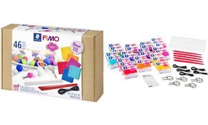 FIMO SOFT Modelliermasse-Set "Basic XXL", 46-teilig