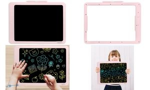 LogiLink LCD Kinderschreib- & Maltafel, 14 Zoll, pink