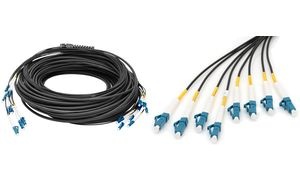 DIGITUS Glasfaser Universal Breakout Kabel, schwarz, 100 m