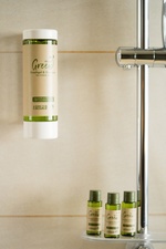 HELLMA Green Mini-Duschgel & Shampoo, 30 ml