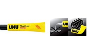 UHU extra Alleskleber FLEX + CLEAN, Kunststofftube, 18 g