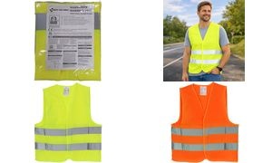 FIRST AID ONLY Pannenweste/Warnweste, gelb