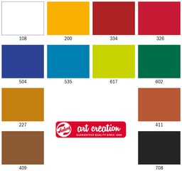 ROYAL TALENS Art Creation Kombiset Aquarellfarbe, 12 x 12 ml