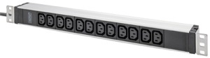 DIGITUS 19" Kaltgeräte-Steckdosenleiste, 12-fach, 1 HE