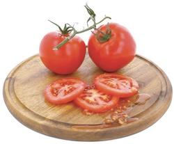 metaltex Schneidebrett, Durchmesser: 240 mm, Akazienholz