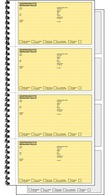 Expres Terugbelboek, zelfkopierend, 2 x 160 notities