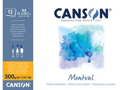 CANSON Aquarellblock "Montval", 240 x 320 mm, 300 g/qm